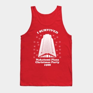 I Survived Nakatomi Plaza Christmas Party 1988 Tank Top